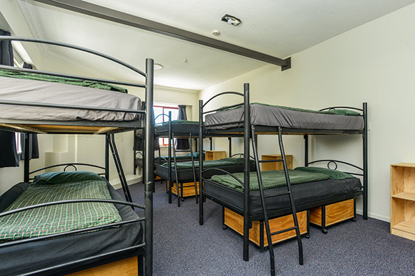 10 bed dorm at Rotten Apple Backpackers