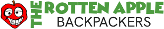 The Rotten Apple Backpackers Logo